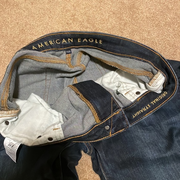 EUC AE original straight 33x32 jeans - Picture 3 of 7